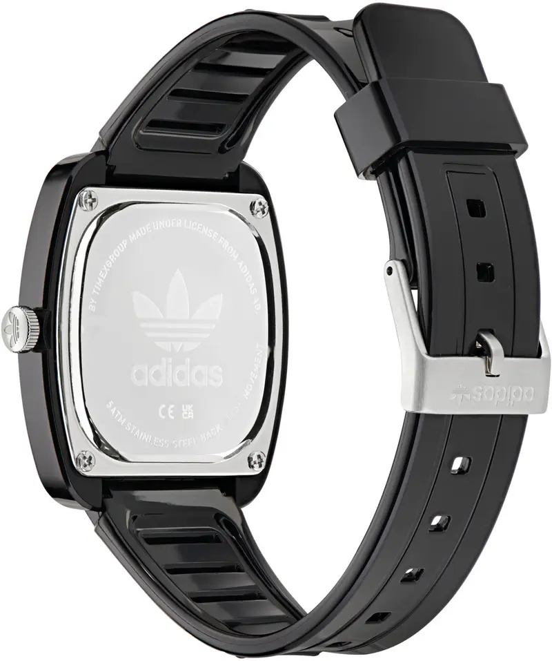 ADIDAS ORIGINALS Orologio analogico nero / bianco miniatura 3