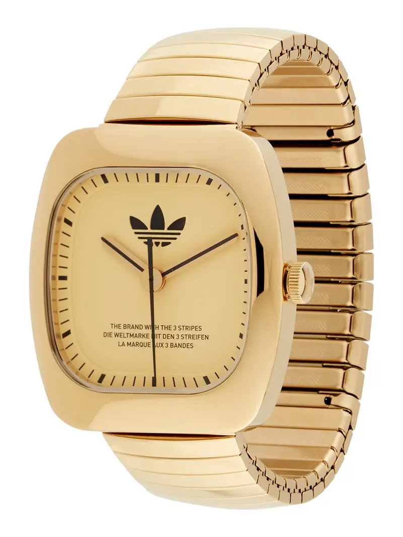 ADIDAS ORIGINALS Orologio analogico oro / nero