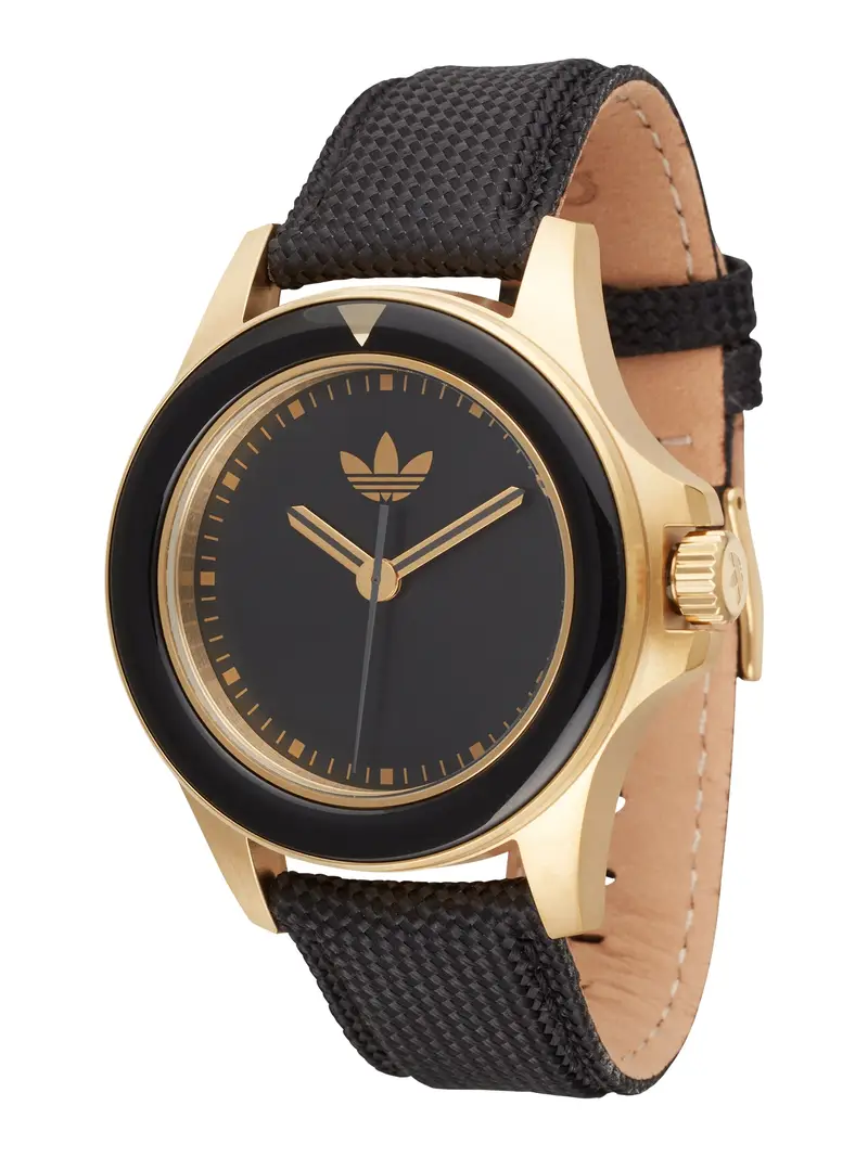 ADIDAS ORIGINALS Orologio analogico  oro / nero