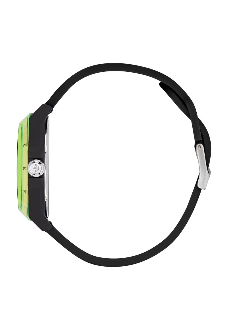 Orologio analogico 'Project Four Solar' verde / nero miniatura 2