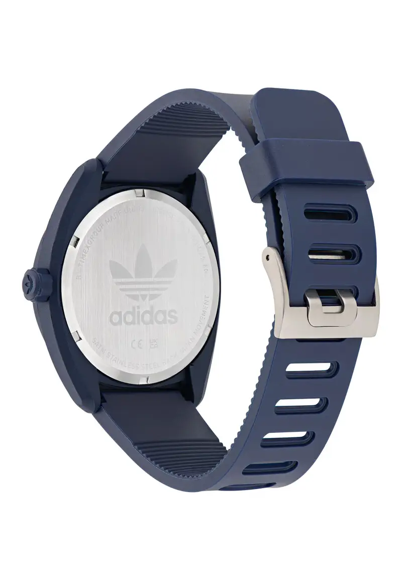 Orologio analogico 'Project Three' blu / rosa miniatura 3