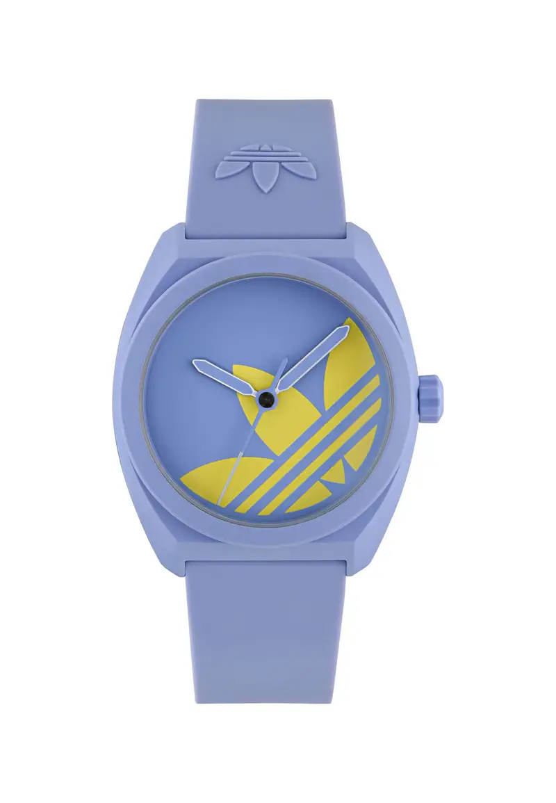 Orologio analogico 'Project Three' giallo / lilla