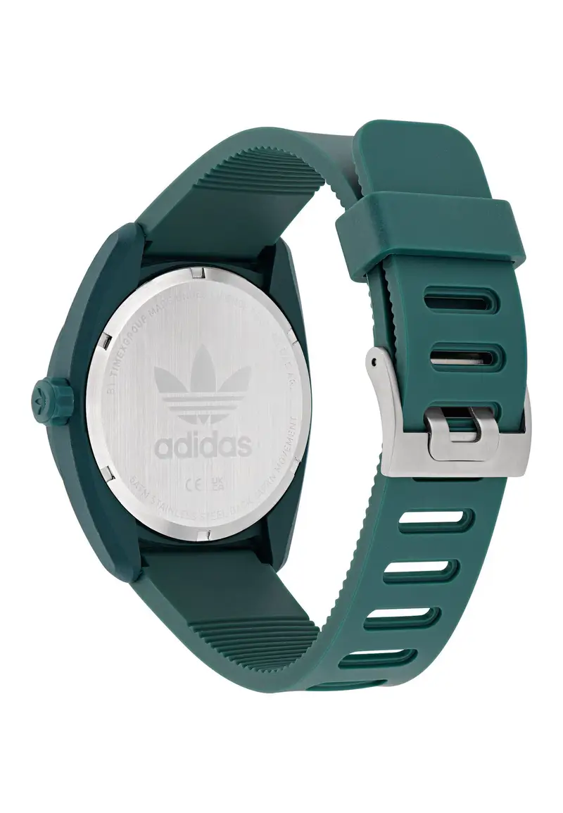 Orologio analogico 'Project Three' verde miniatura 3