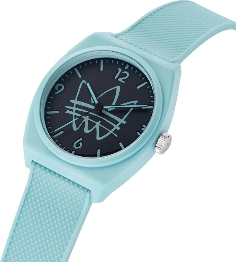 Orologio analogico 'PROJECT TWO' blu chiaro / nero miniatura 3