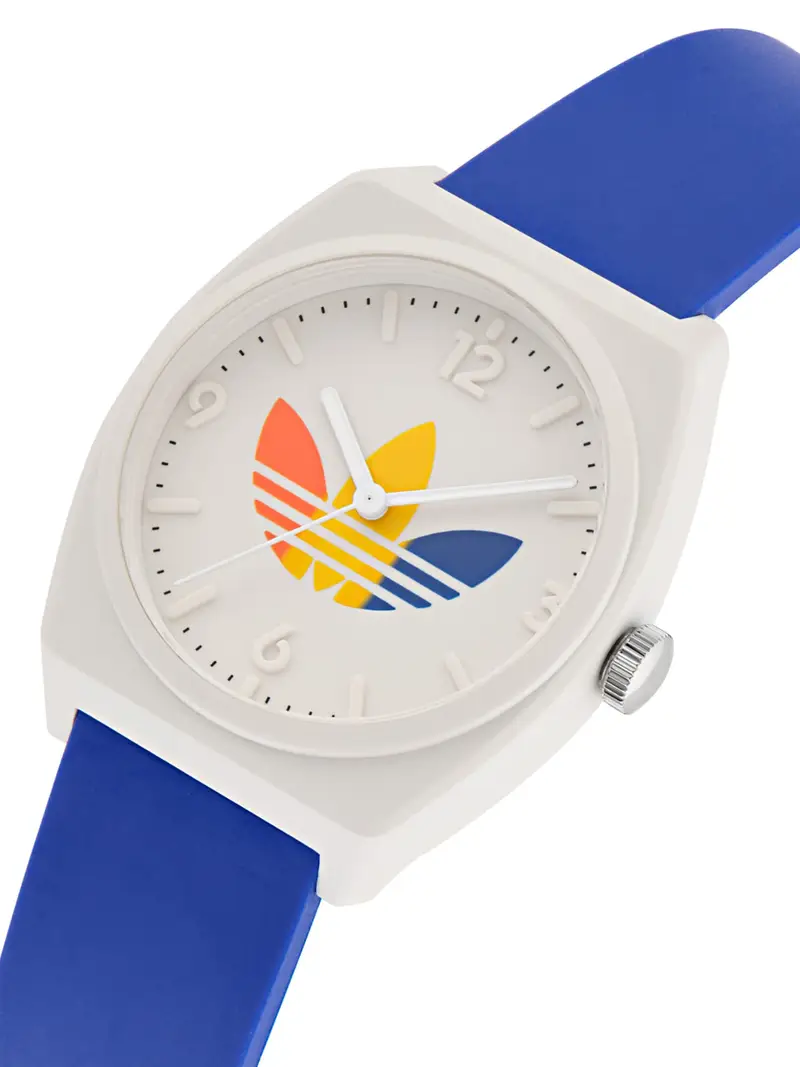 ADIDAS ORIGINALS Orologio analogico 'Project Two Grfx' blu scuro / arancione / rosso / bianco miniatura 3