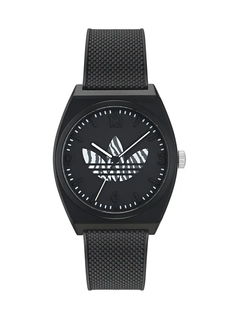 ADIDAS ORIGINALS Orologio analogico 'Project Two GRFX' nero / bianco