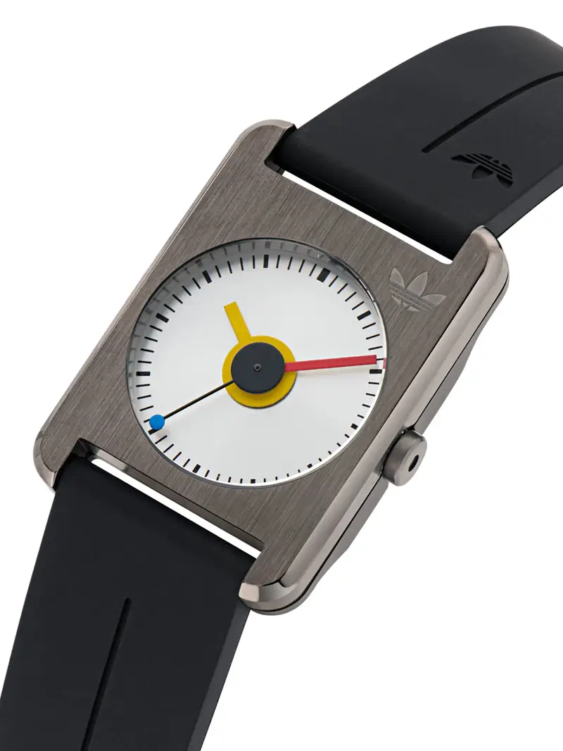 ADIDAS ORIGINALS Orologio analogico 'Retro Pop One' giallo / nero / argento / bianco miniatura 3