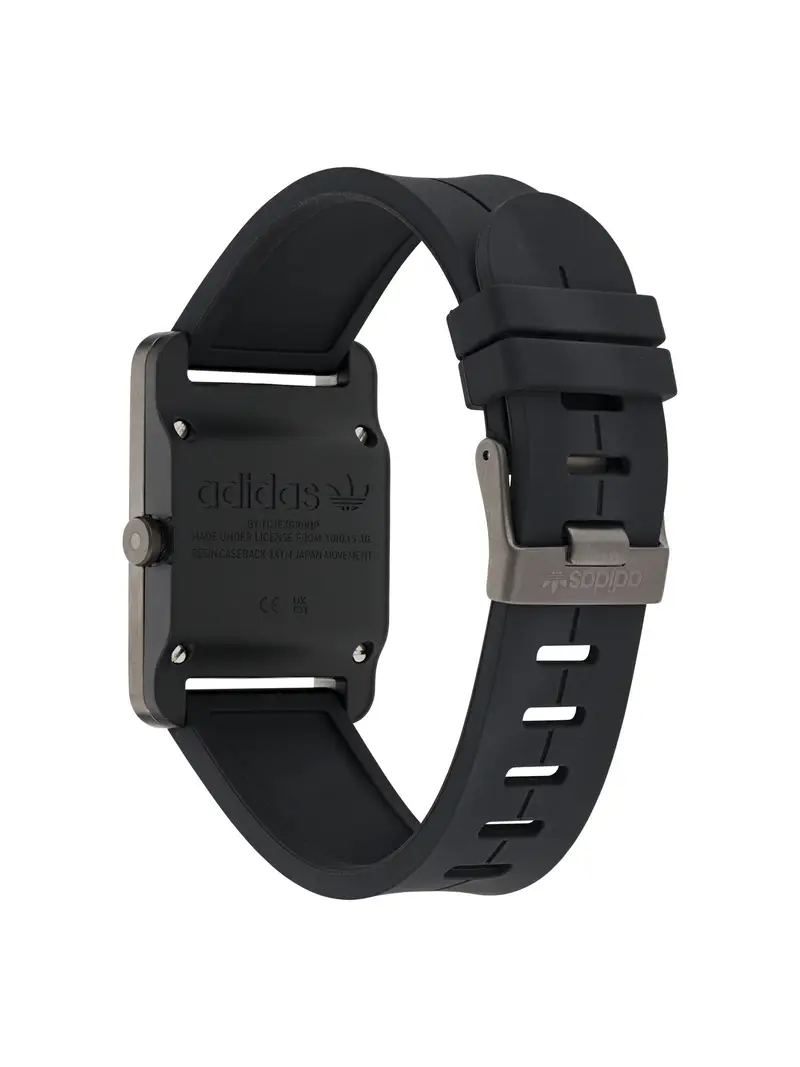 ADIDAS ORIGINALS Orologio analogico 'Retro Pop One' nero / argento miniatura 2