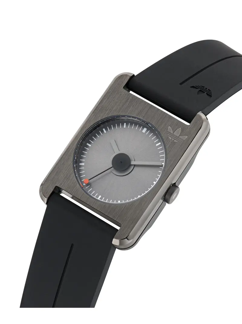 ADIDAS ORIGINALS Orologio analogico 'Retro Pop One' nero / argento miniatura 3