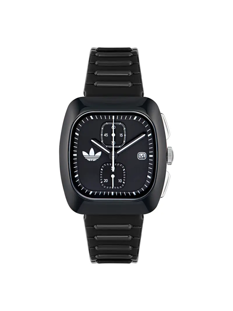 ADIDAS ORIGINALS Orologio analogico 'RETRO WAVE TWO' nero