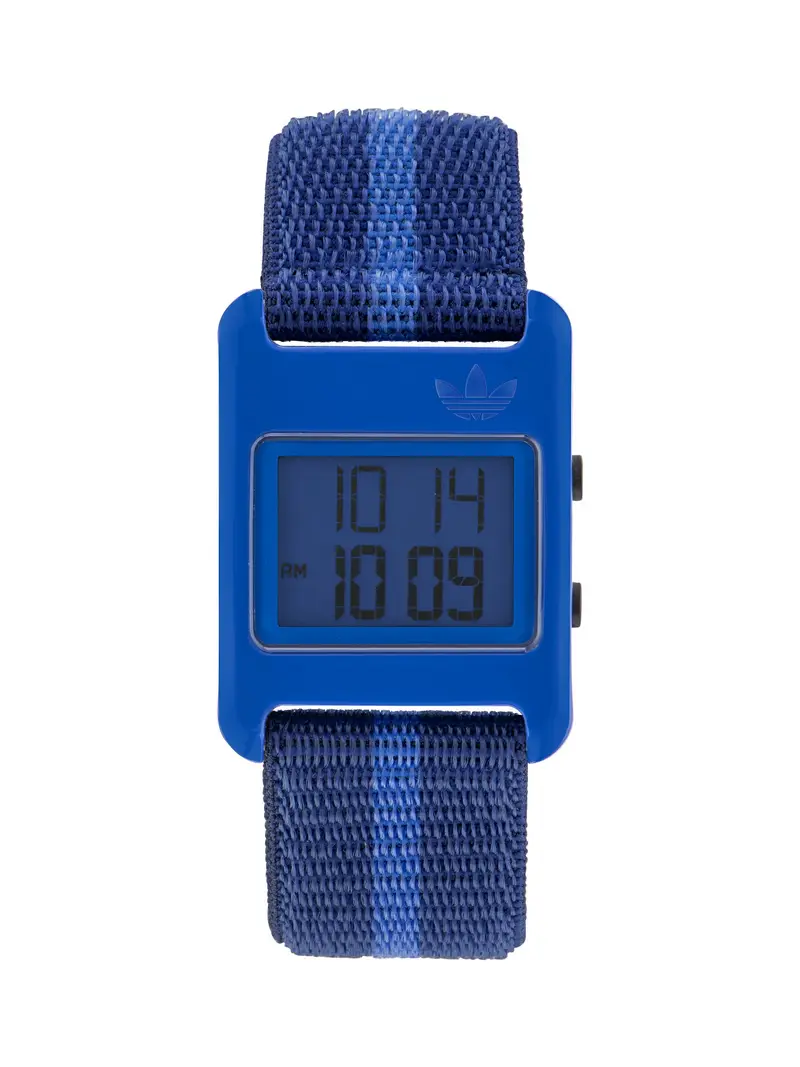 ADIDAS ORIGINALS Orologio digitale  blu / nero