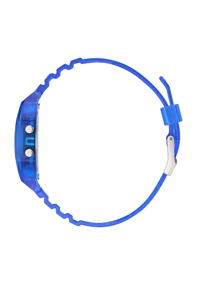 Orologio digitale 'DIGITAL TWO CRYSTAL' blu miniatura 2