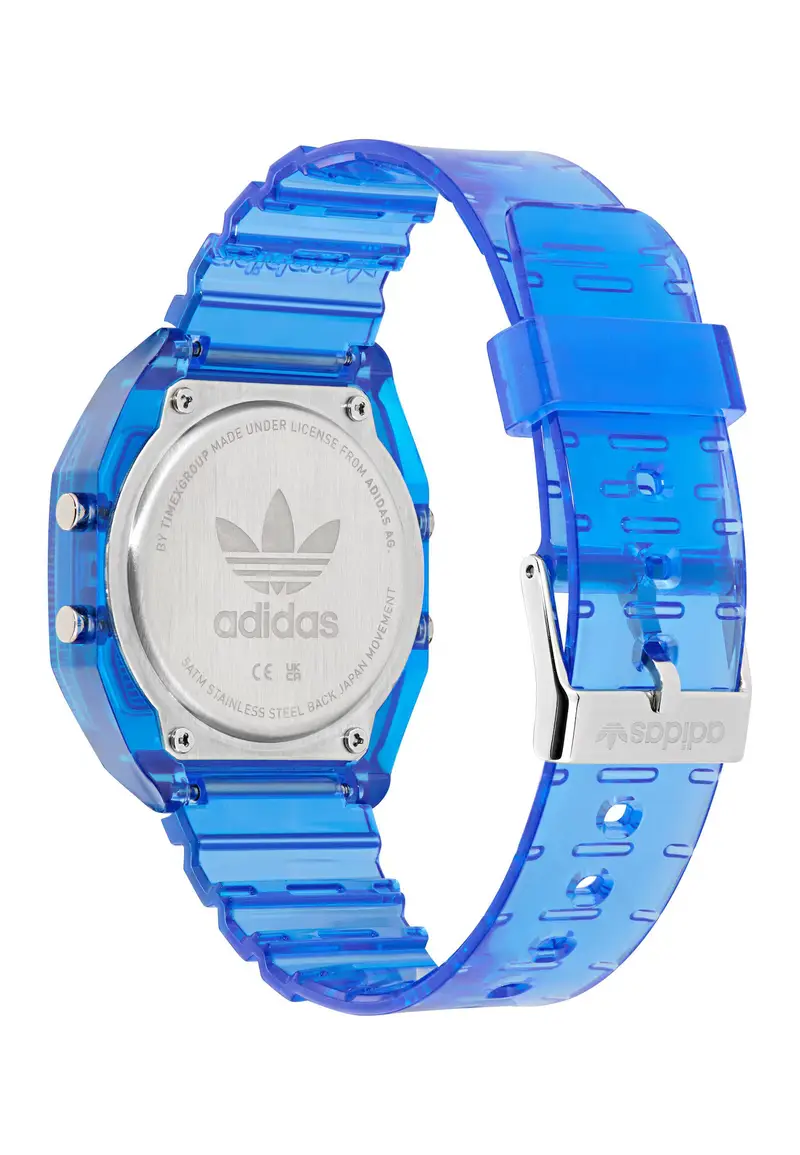 Orologio digitale 'DIGITAL TWO CRYSTAL' blu miniatura 3