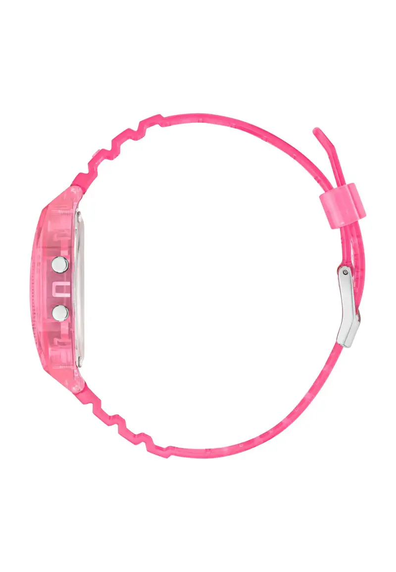 Orologio digitale 'DIGITAL TWO CRYSTAL' rosa miniatura 2