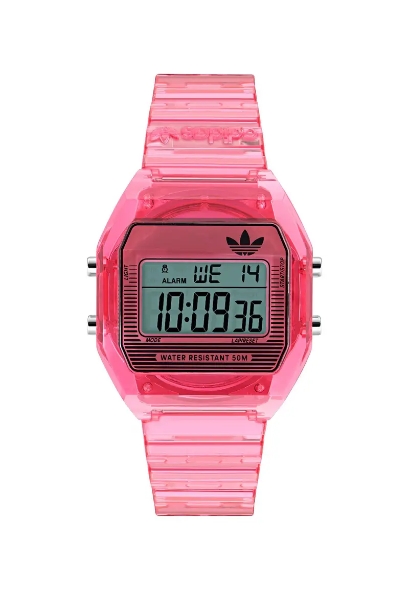 Orologio digitale 'DIGITAL TWO CRYSTAL' rosa