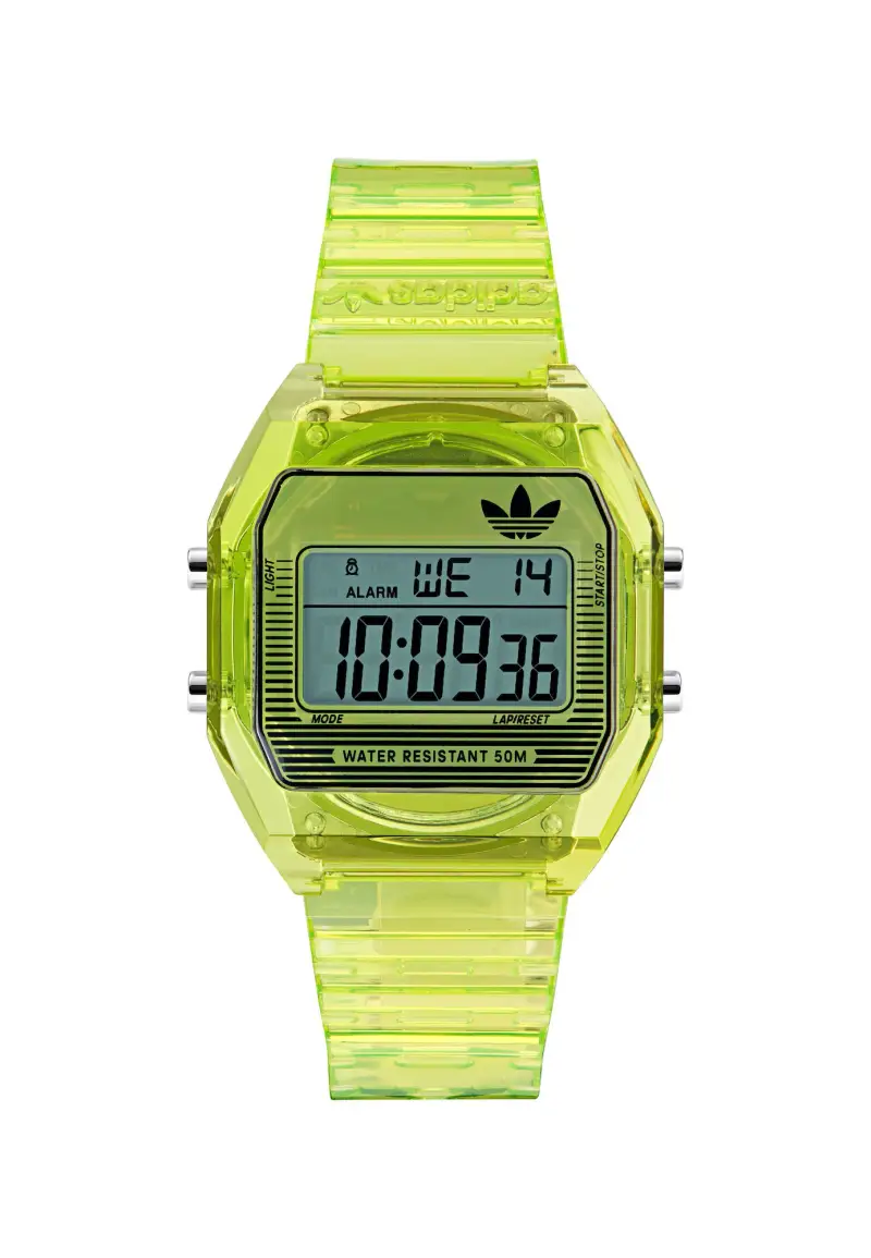 Orologio digitale 'DIGITAL TWO CRYSTAL' verde erba