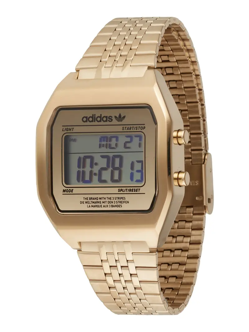ADIDAS ORIGINALS Orologio digitale  oro / nero
