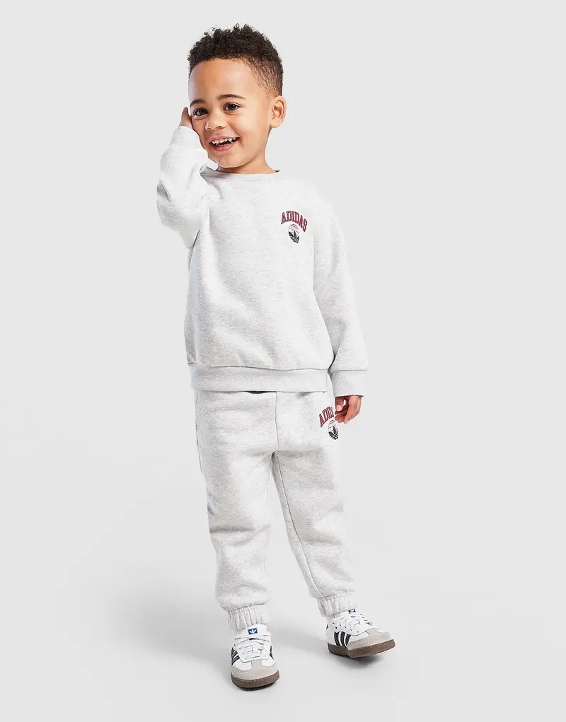 Overhead Crew Tracksuit Infant, Grigio