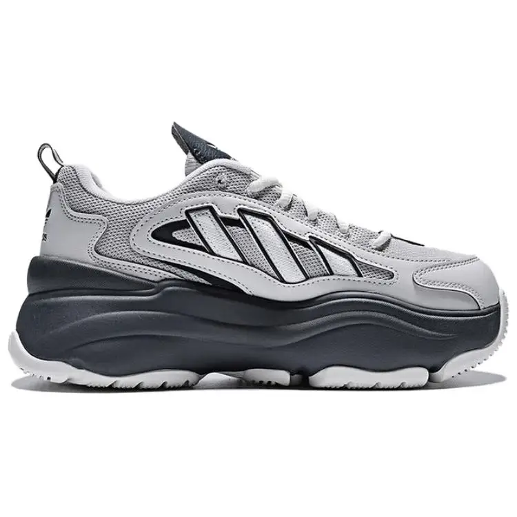 Originals Ozgaia Comode Versatili Rialzanti Basse Scarpe da Papà Sneakers Donna Nero Bianco KK2749 35⅔ miniatura 4