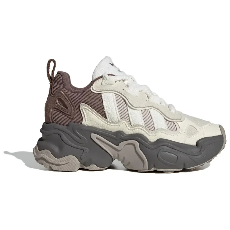 Originals Ozthemis Comode Versatili Antiscivolo Resistenti Scarpe da Papà Basse Sneaker da Donna Bianco Marrone JP8043 38 miniatura 4