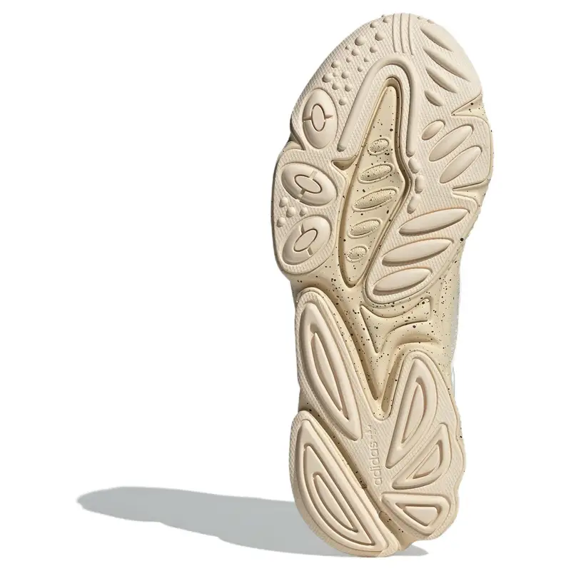 Originals Ozweego Comode Versatili Antiscivolo Resistenti Scarpe da Papà Basse Sneakers Unisex Bianco Marrone JH6518 42⅔ miniatura 3