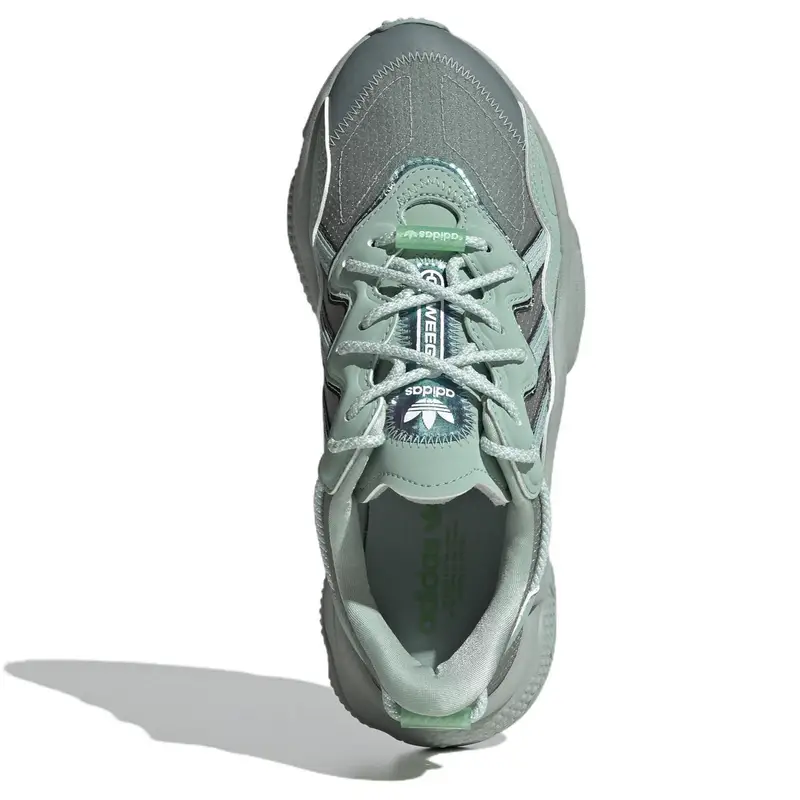 Originals Ozweego Scarpe Lifestyle Basse Comode Traspiranti Antiscivolo Donna sneaker Grigio Verde GW3319 36⅔ miniatura 4