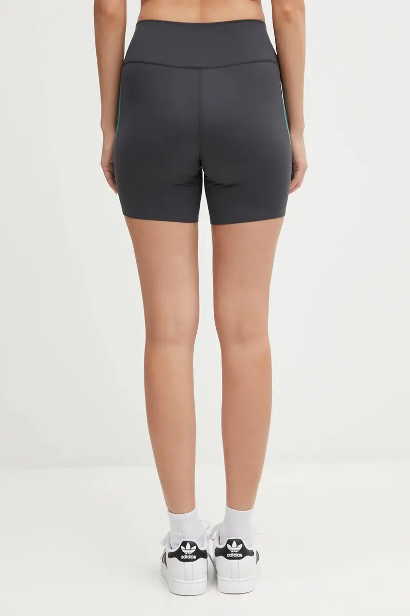 pantaloncini adidas Originals x Sporty & Rich donna colore nero KA0711 Grigio miniatura 3