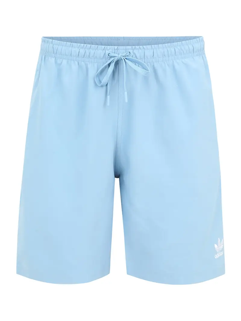 ADIDAS ORIGINALS Pantaloncini da bagno 'Adicolor'  blu chiaro / bianco