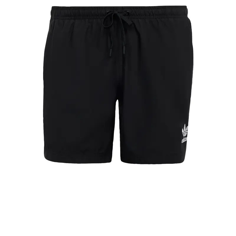 ADIDAS ORIGINALS Pantaloncini da bagno 'Adicolor'  nero / bianco