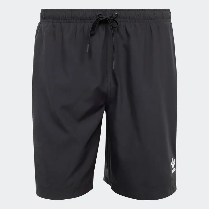 ADIDAS ORIGINALS Pantaloncini da bagno 'Adicolor'  nero / bianco