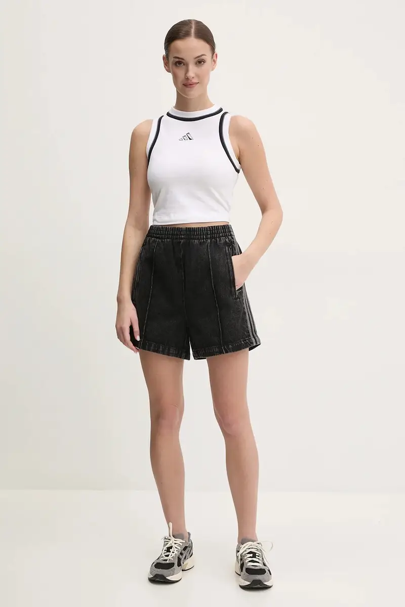 adidas Originals Jeans Donna Nero 3635640 miniatura 2