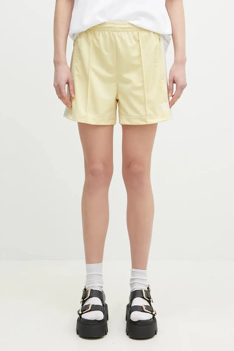 pantaloncini Firebird donna colore giallo con applicazione JD0820