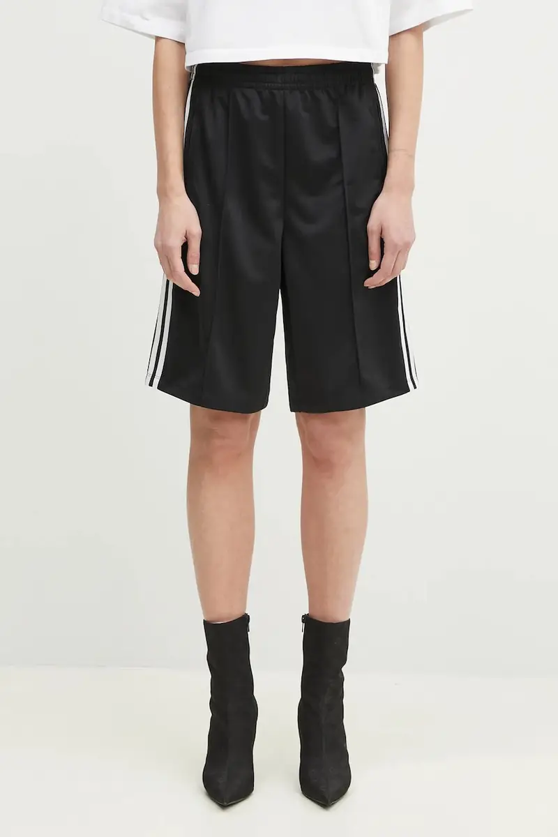 pantaloncini Firebird donna colore nero con applicazione JD0286