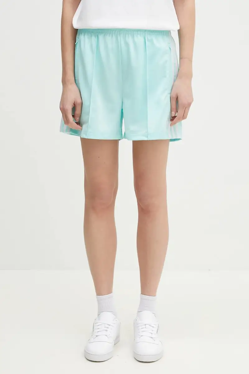 pantaloncini Firebird donna colore turchese con applicazione JD0819