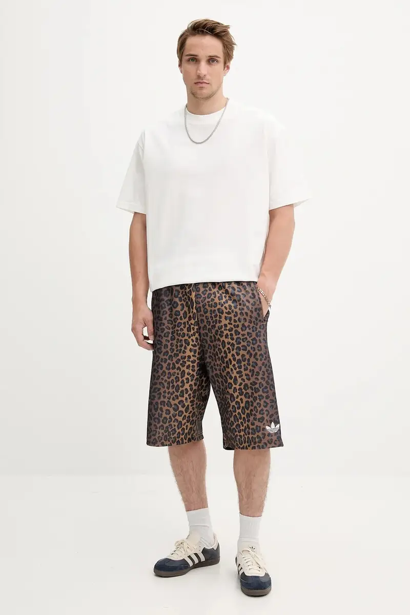 pantaloncini Graphic Os Sho uomo colore marrone JV7566 miniatura 2