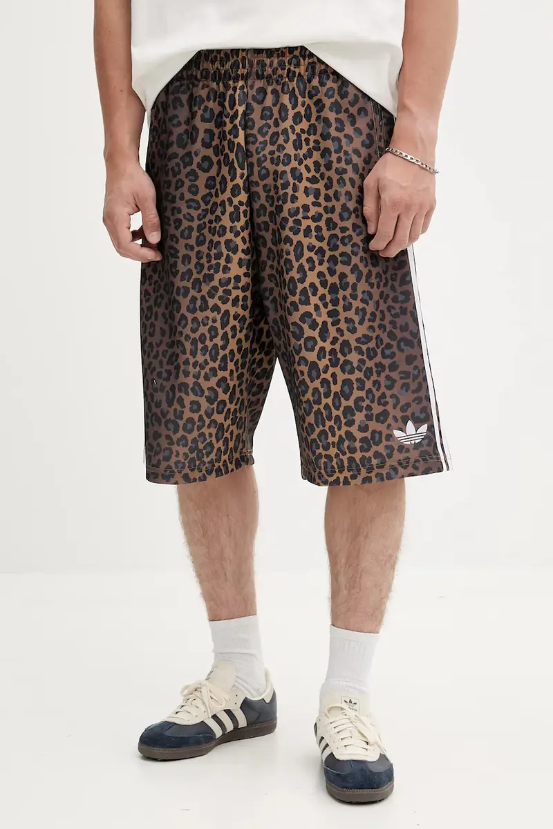 pantaloncini Graphic Os Sho uomo colore marrone JV7566