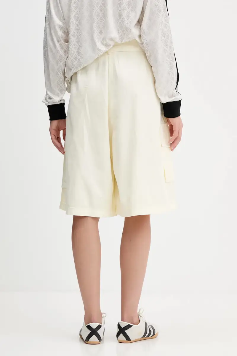 pantaloncini in cotone Cargo Jorts donna colore beige JD0138 miniatura 3