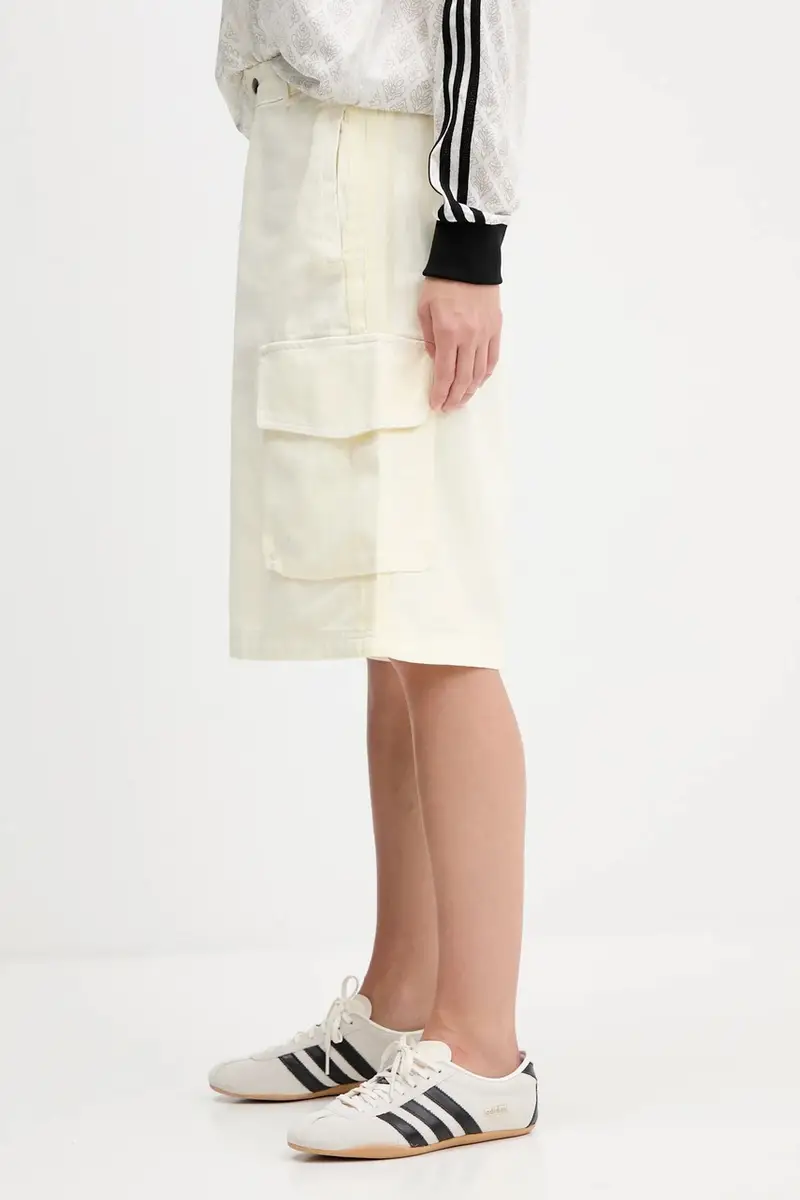 pantaloncini in cotone Cargo Jorts donna colore beige JD0138 miniatura 4