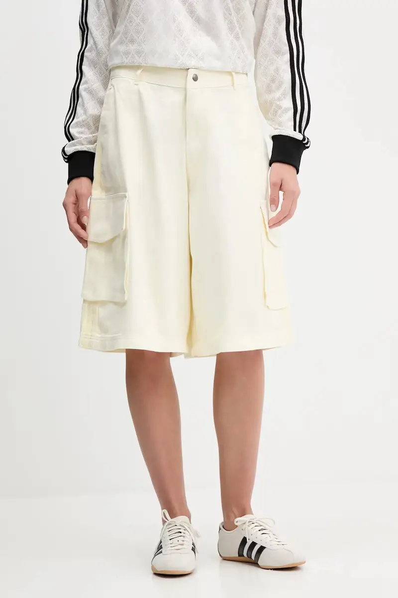 pantaloncini in cotone Cargo Jorts donna colore beige JD0138