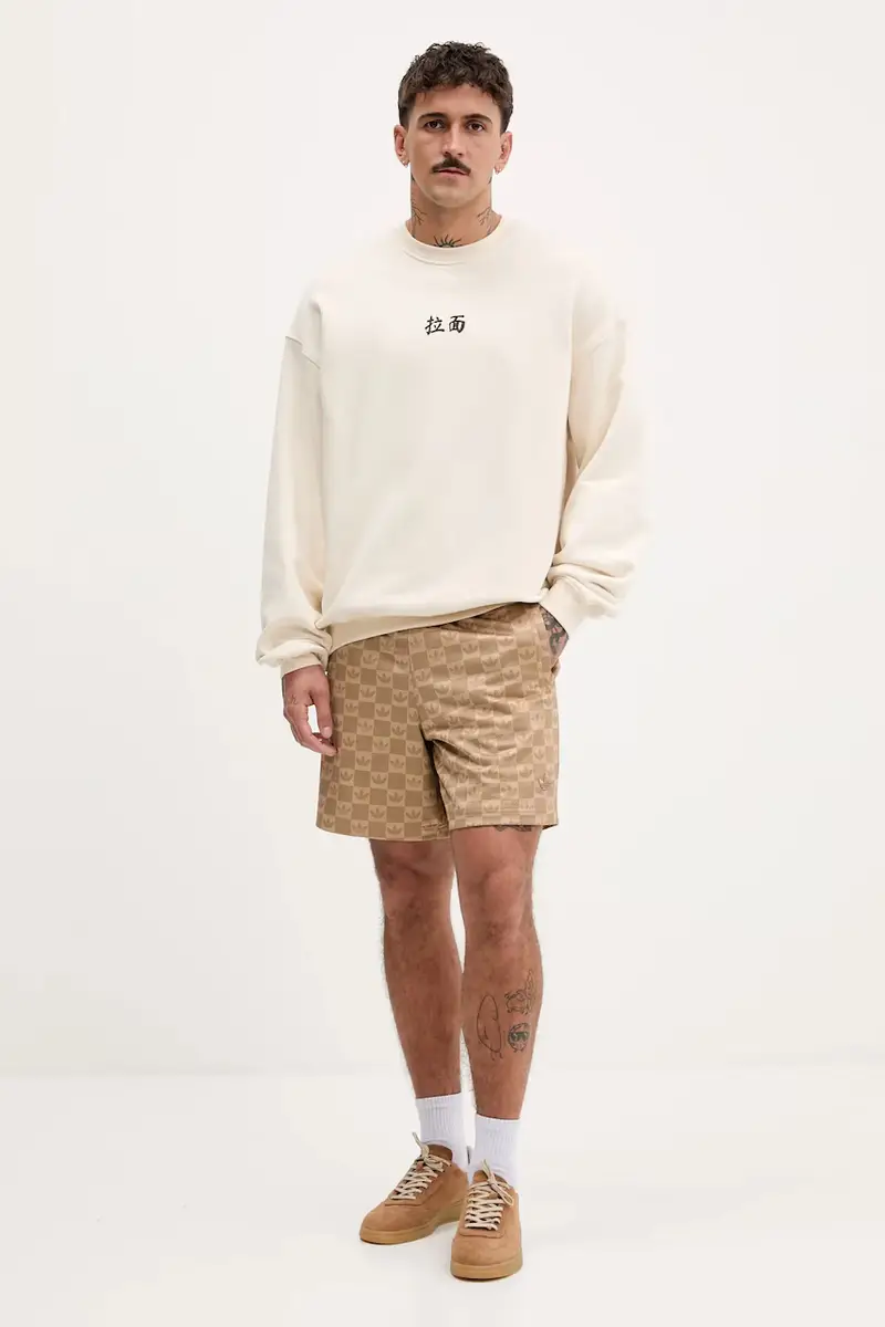 pantaloncini Monogram uomo colore marrone JY2987 miniatura 2