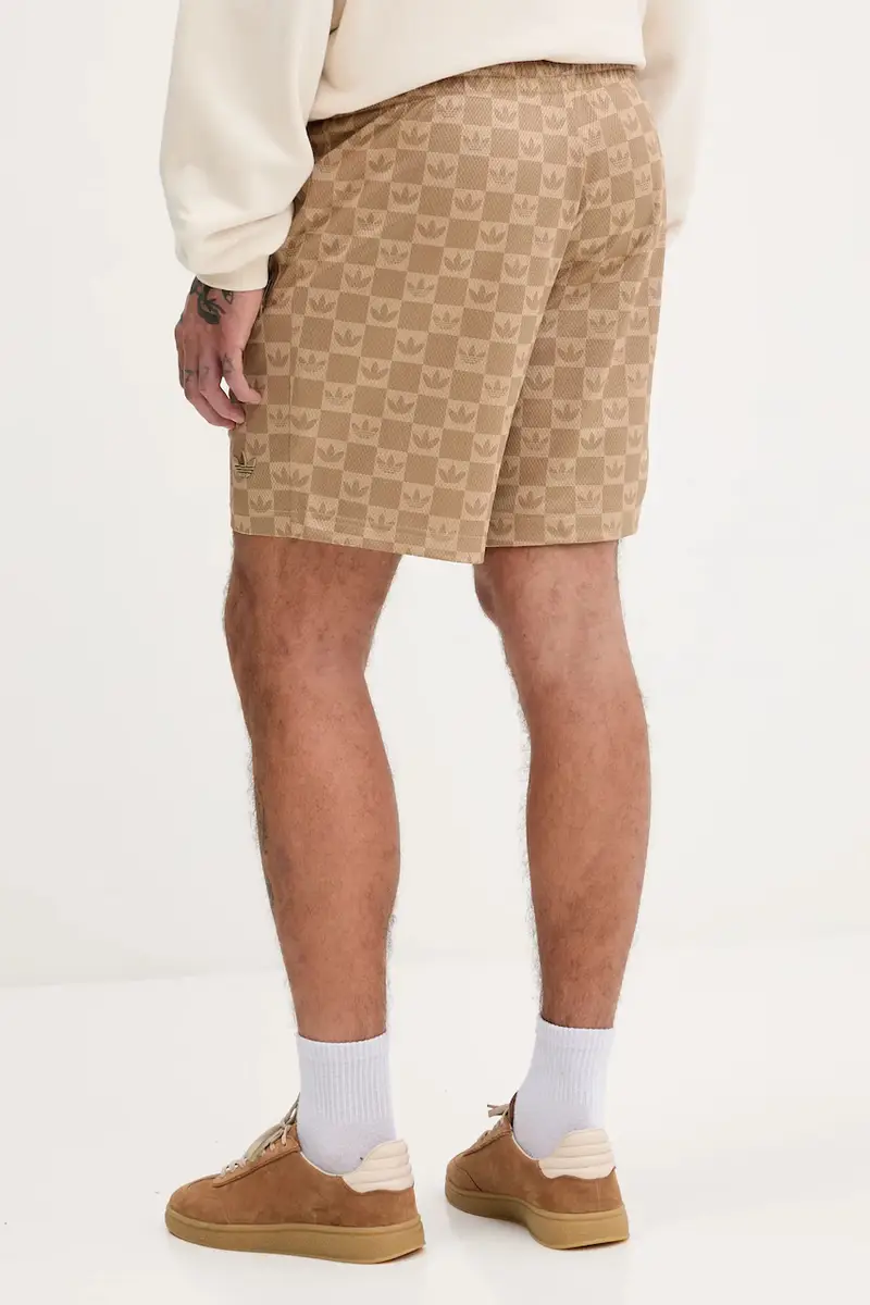 pantaloncini Monogram uomo colore marrone JY2987 miniatura 3