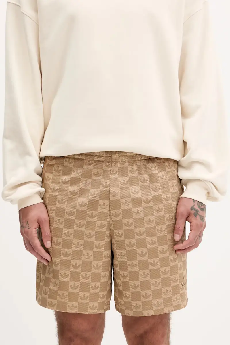 pantaloncini Monogram uomo colore marrone JY2987