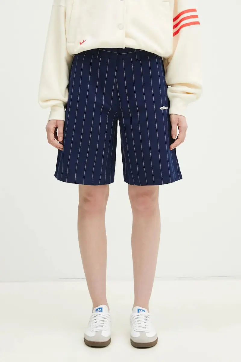 pantaloncini PINSTRIPE SHORT donna colore blu navy JC7683