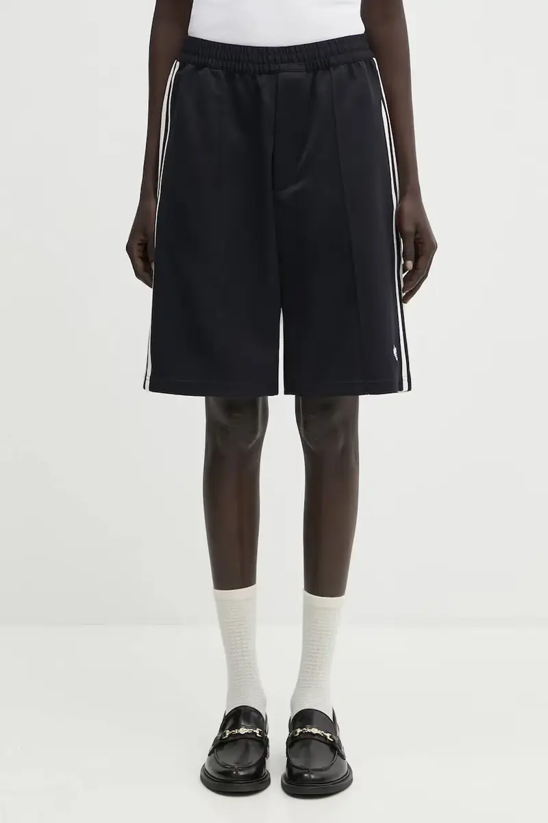 pantaloncini Wb Twill Short donna colore blu navy con applicazione KD0308 miniatura 2