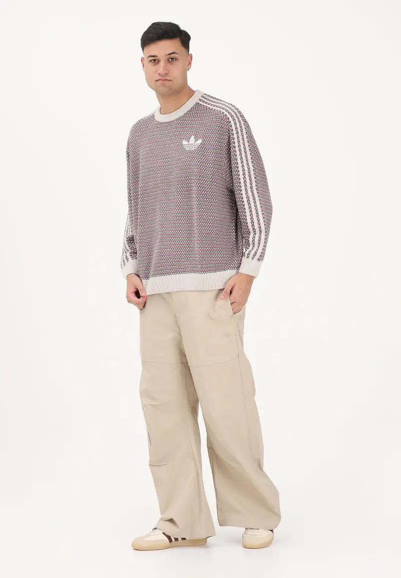 Pantalone PREMIUM ESSENTIALS beige per uomo e donna miniatura 3