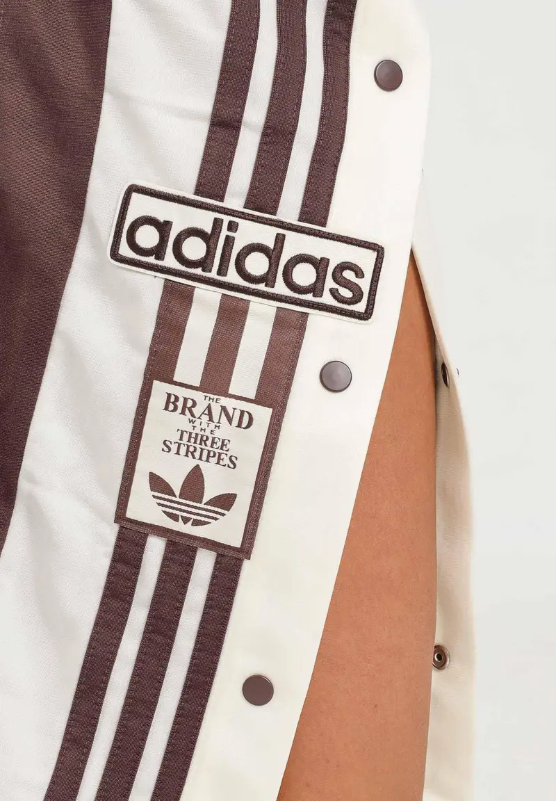 Pantalone sportivo Adibreak marrone da donna miniatura 3