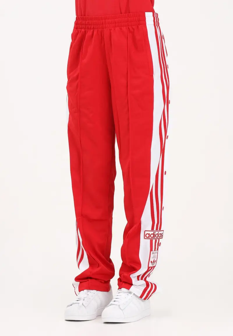 Pantalone sportivo ADIBREAK rosso da donna