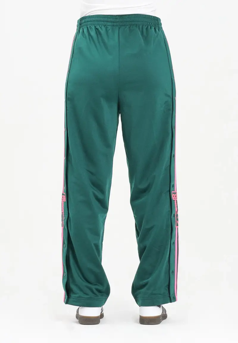 Pantalone sportivo Adibreak verde e rosa per uomo e donna miniatura 3