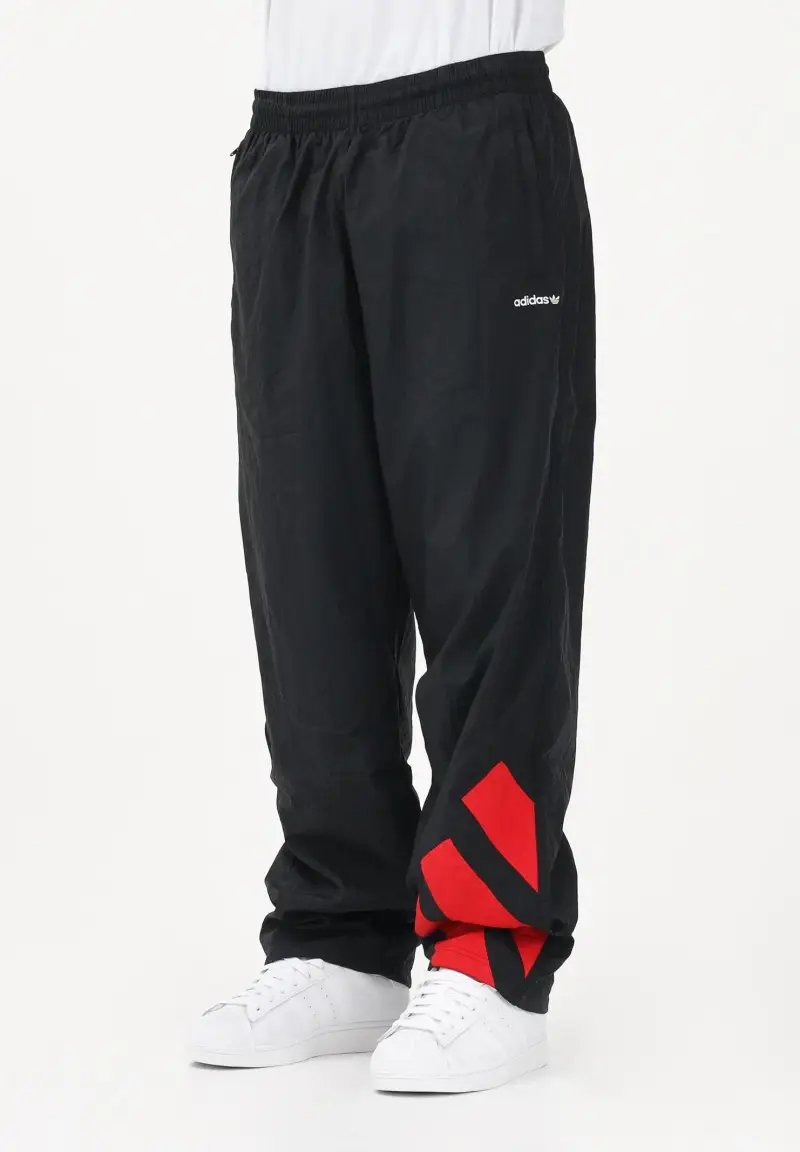 Pantalone sportivo Adicolor Blocked nero da uomo