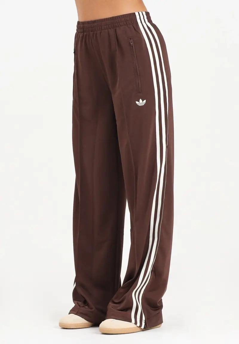 Pantalone sportivo adicolor Classic Firebird Loose marrone da donna
